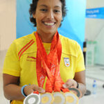 Teresa Perales aplasta a sus rivales en las series de 50 metros mariposa