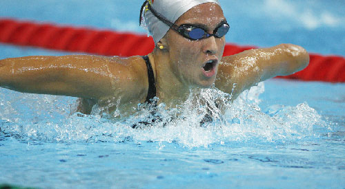 Sarai Gascón, sin medalla