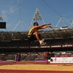 Xavi Porras, diploma en salto de longitud.