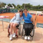 Elena Jacinto y Lola Ochoa pierden el segundo set y el partido