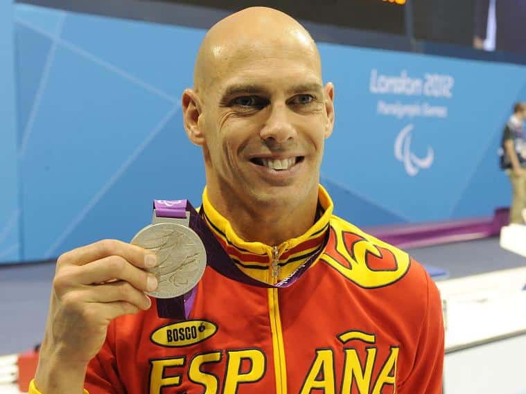 Richard Oribe engrandece su palmarés con la plata en los 100 metros libre