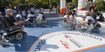 Más de 9.000 personas participan en los Juegos para la integración en Madrid