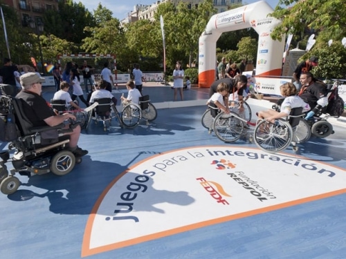 Más de 9.000 personas participan en los Juegos para la integración en Madrid