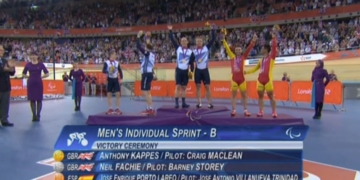El ciclismo en pista se despide de Londres 2012 con un bronce del tándem Porto-Villanueva