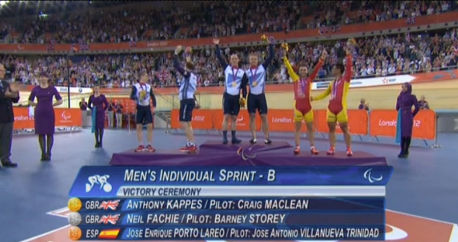 El ciclismo en pista se despide de Londres 2012 con un bronce del tándem Porto-Villanueva