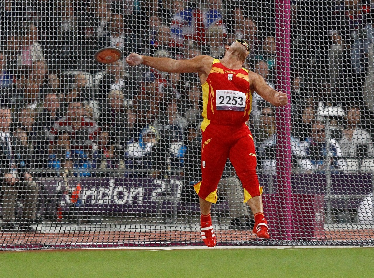 David Casinos es, por fin, campeón paralímpico en lanzamiento de disco