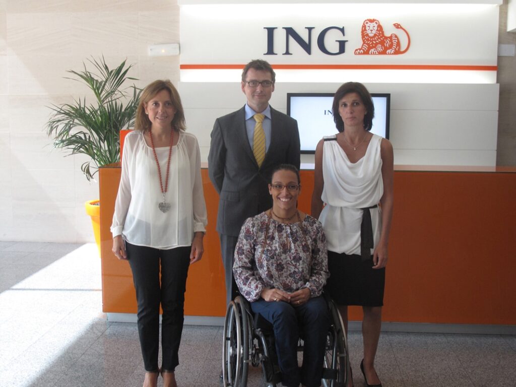 Tras el éxito en los Juegos de Londres 2012, Teresa Perales comparte su testimonio con 241 empleados de ING NN