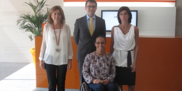 Tras el éxito en los Juegos de Londres 2012, Teresa Perales comparte su testimonio con 241 empleados de ING NN