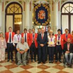 Recepción en el Ayuntamiento a los deportistas malagueños paralímpicos