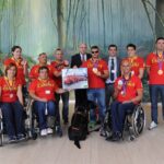 Iberdrola recibe a los deportistas paralímpicos en la Torre de Bilbao