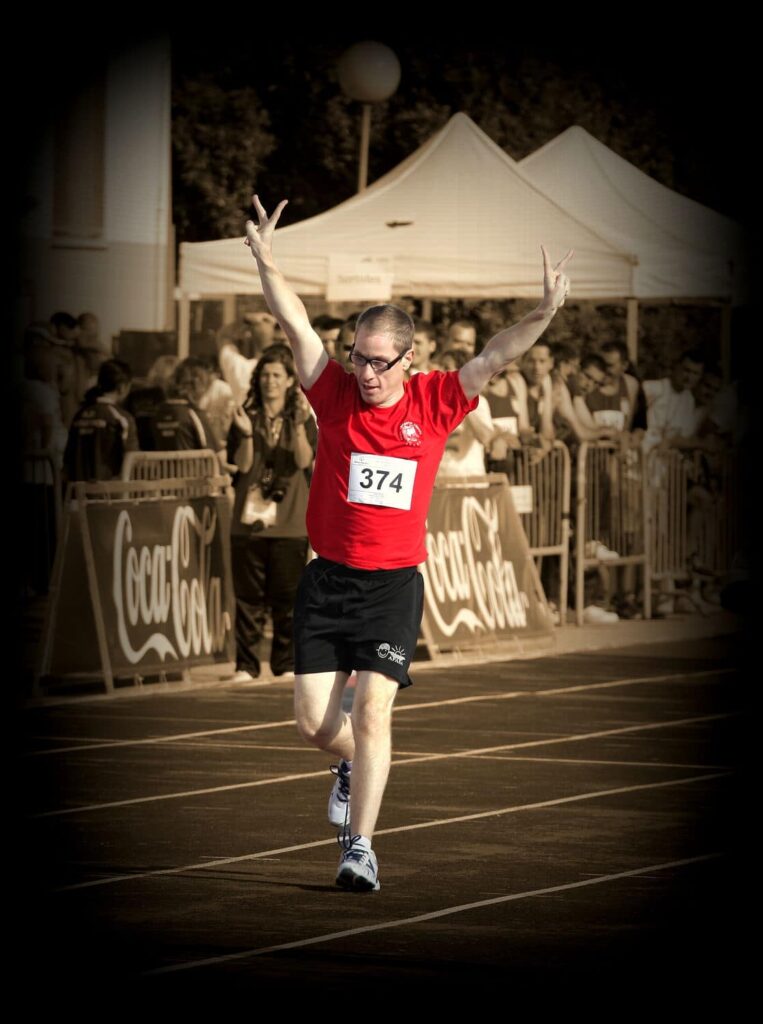 Jordi Giménez, atleta de Special Olympics: «Cuando corro soy feliz»