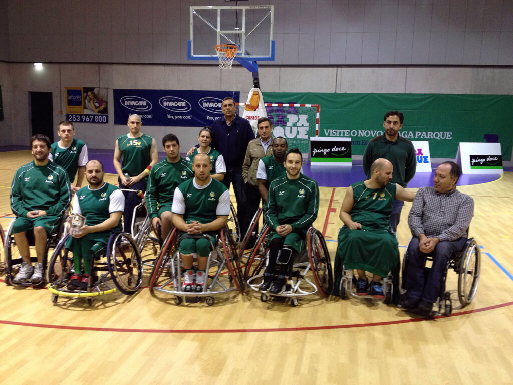 El Amfiv se impone con claridad en el “I Torneio Ibérico de Basquetebol em cadeira de rodas”