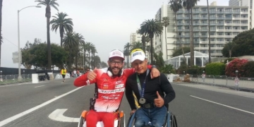 Rafa Botello finaliza segundo en el Maratón de Los Ángeles
