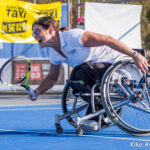 Lola Ochoa protagoniza el tenis en silla de ruedas