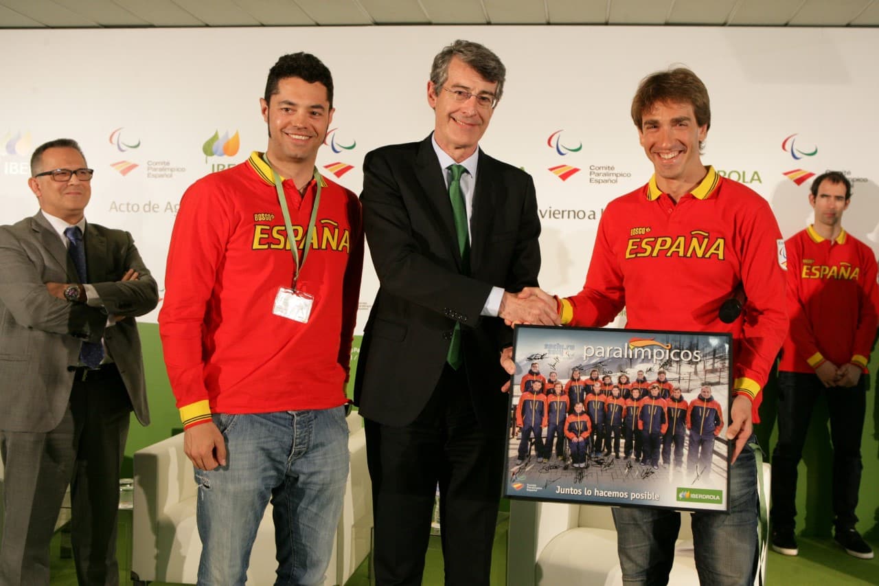 El Equipo Paralímpico de Sochi 2014 agradece a Iberdrola su apoyo como máximo patrocinador del Plan ADOP