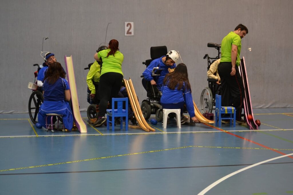 Rivas-Vaciamadrid celebró una importante jornada de la Liga Madrileña de Boccia
