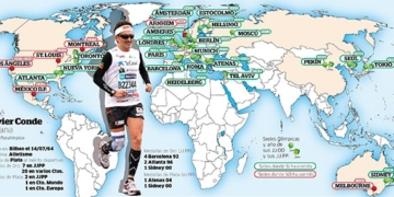 Javi Conde cerrará en Holanda el reto de correr una maratón en las 14 sedes de los Juegos Paralímpicos