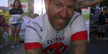 Rafa Botello, primer español en terminar el Ironman de Lanzarote