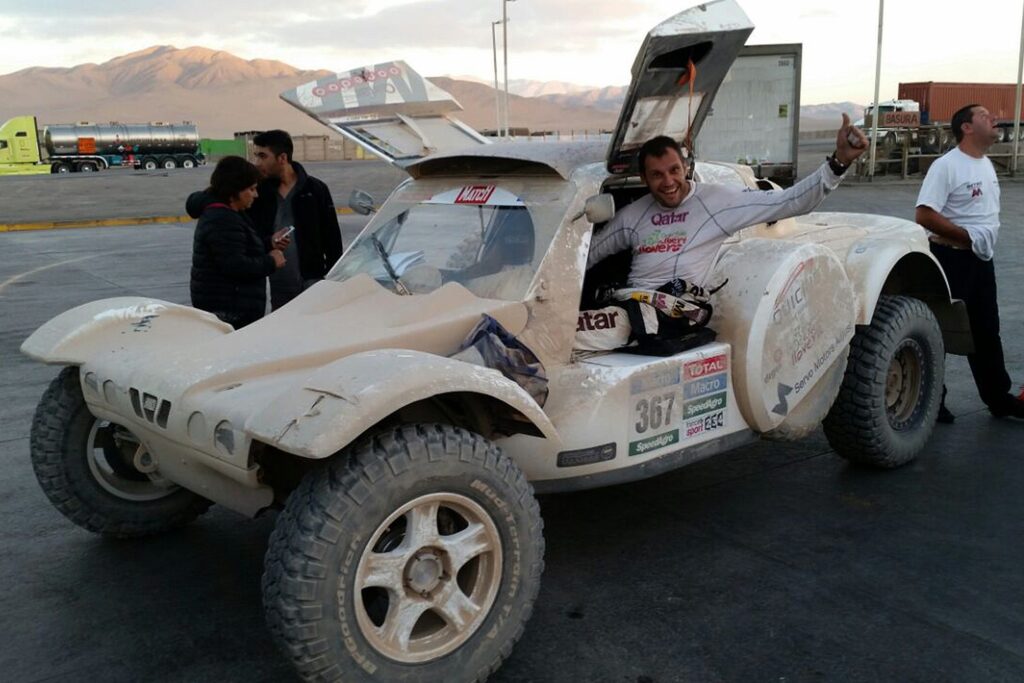 Albert Llovera-Àlex Haro sufren pero consiguen llegar a Antofagasta
