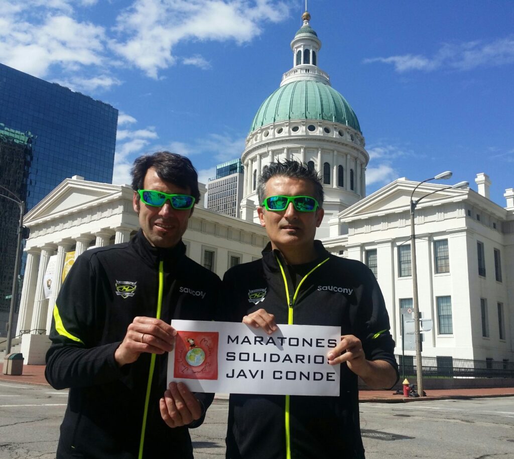 Javi Conde, a punto de finalizar su proyecto solidario