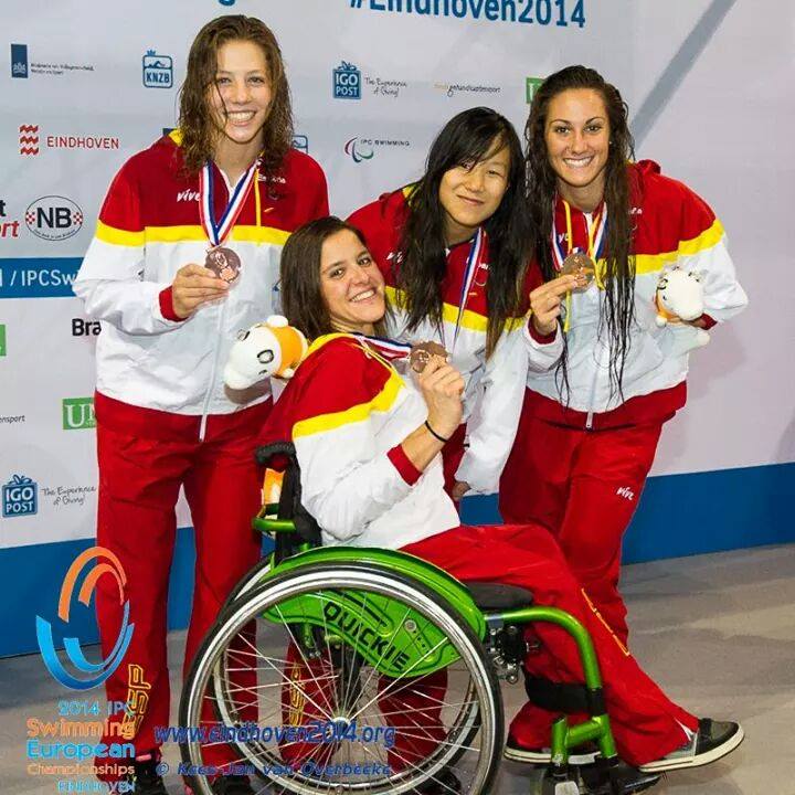 Isabel Hernández: "Mi objetivo es subirme al podio en los 100 mariposa y en los relevos"