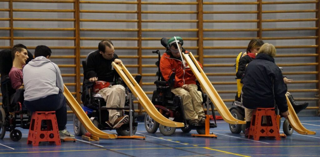 La Liga Madrileña de Boccia sigue su curso