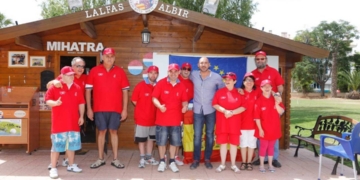El campo de golf de l’Albir celebra la clausura del curso de golf adaptado del Centro Doble Amor