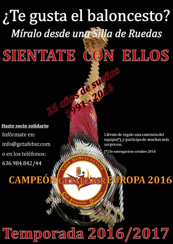 Getafe BSR suma un nuevo Colaborador Solidario para la nueva temporada