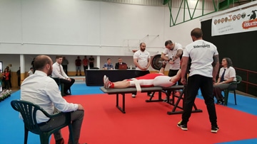 Loida Zabala y José Luís Permuy se proclaman campeones de España de halterofilia