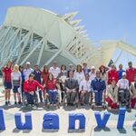 Puesta de largo en Valencia de la equipación oficial de España en los Juegos Paralímpicos Río 2016