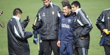Camino a los Paralímpicos, Duncan Coronel junto al Plantel de Boca