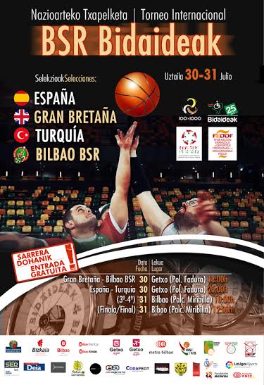 Torneo Internacional de Baloncesto en Silla de Ruedas Bidaideak