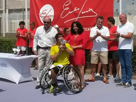 Daniel Caverzaschi triunfa en su casa