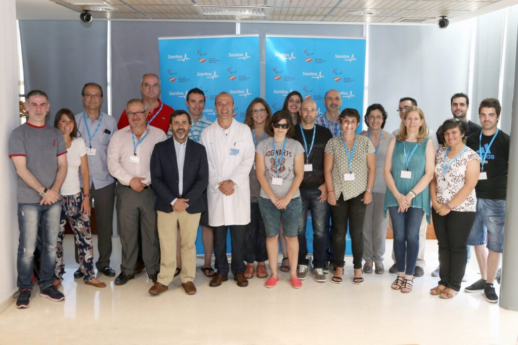 La salud del Equipo Paralímpico Español, en forma