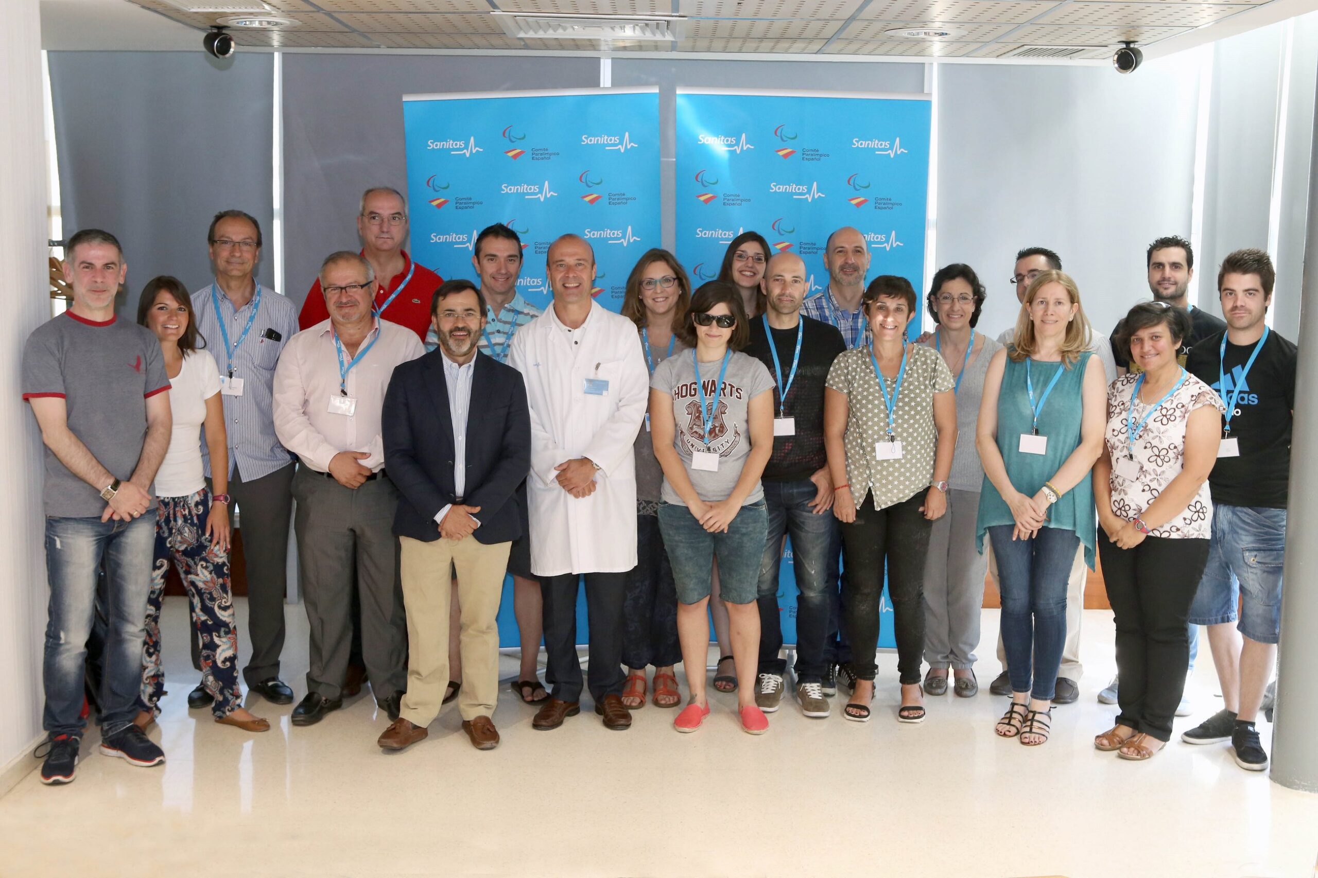 La salud del Equipo Paralímpico Español, en forma