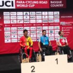 Cuatro medallas en las pruebas contrarreloj de la Copa del Mundo de Euskadi