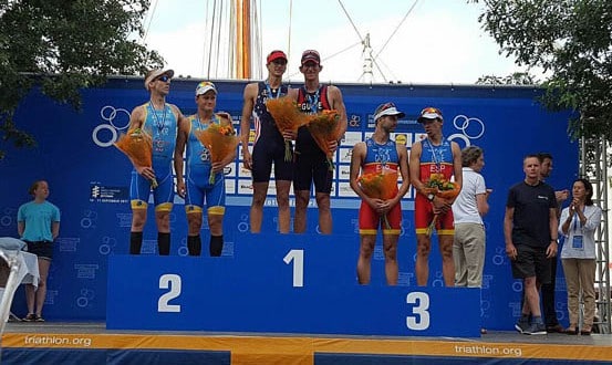 Cinco medallas para el paratriatlón español en Rotterdam