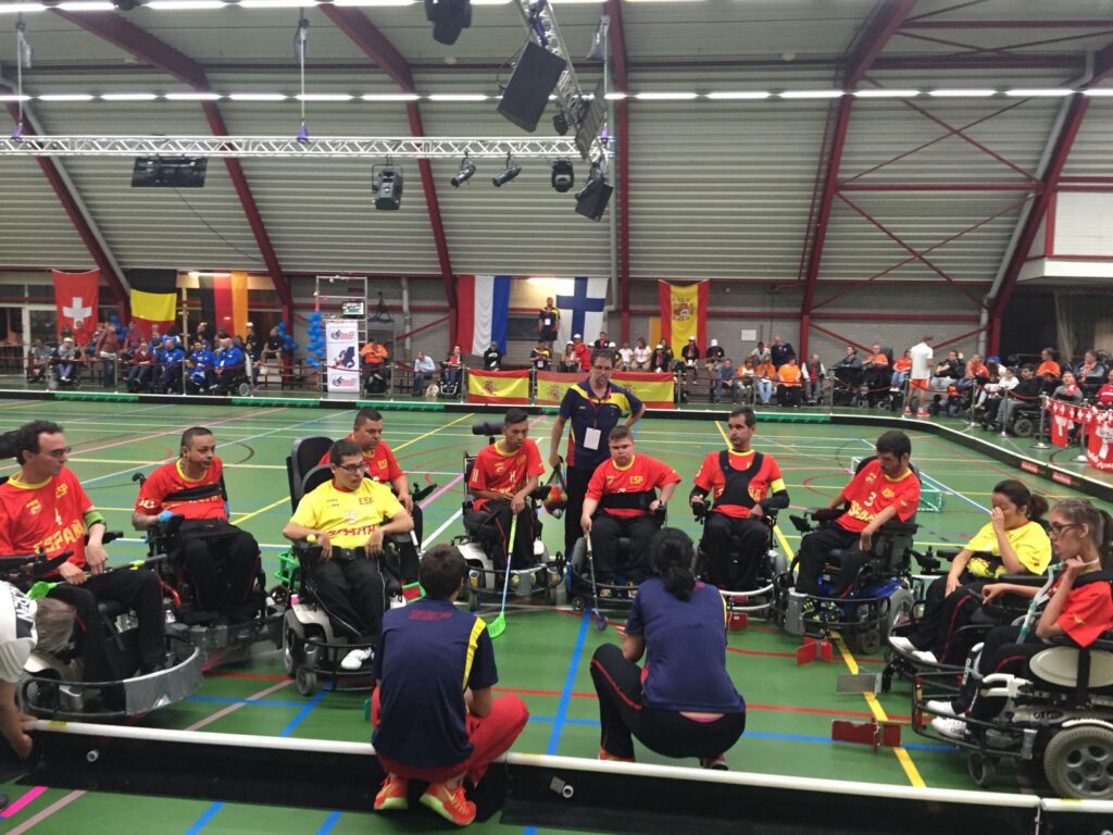 Comienzo amargo para España en el Europeo de Powerchair Hockey