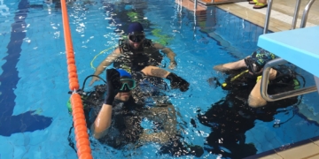 El buceo adaptado se estrena en Tenerife