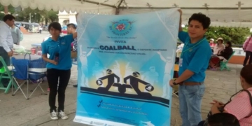 MÉXICO: Exhiben deporte Goalball, para ciegos y débiles visuales