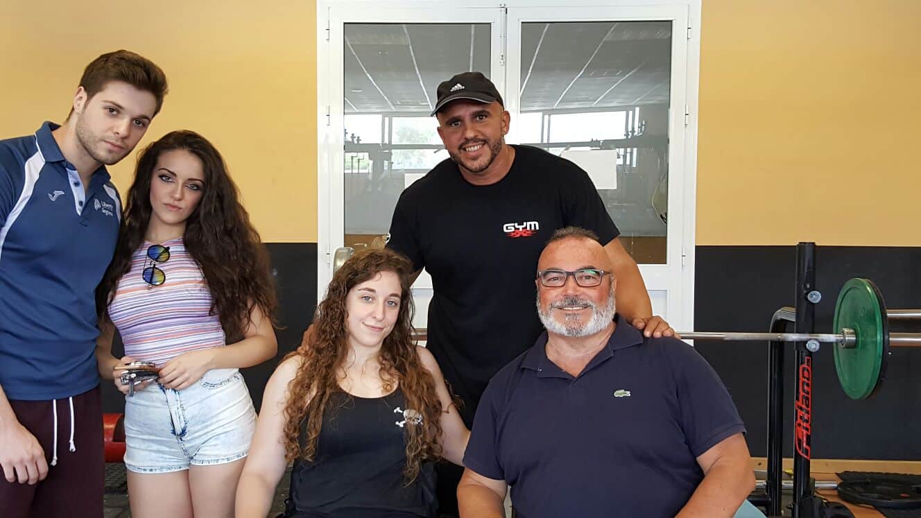 La levantadora Loida Zabala ultima su preparación para los juegos paralímpicos de Río