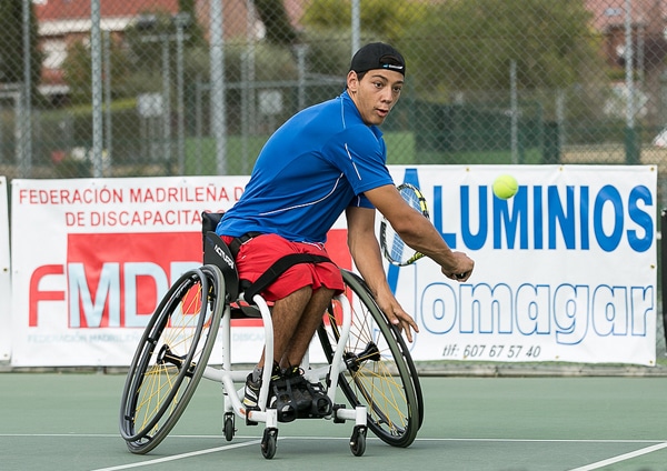El tenis en silla de ruedas vuelve a Rivas