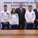 MÉXICO: RMV y Gali reciben en Casa Puebla a atletas paralímpicos