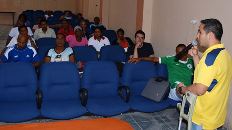 ECUADOR: I Seminario de Vóley Sentado se realizó en Esmeraldas