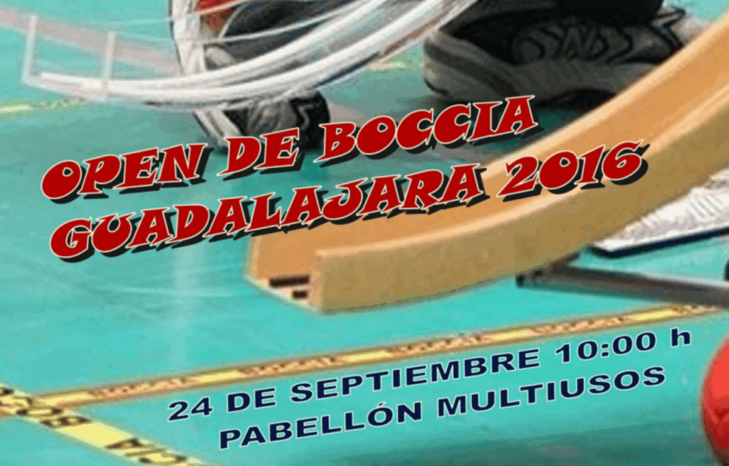 El Open de Boccia de Guadalajara abre de nuevo sus puertas