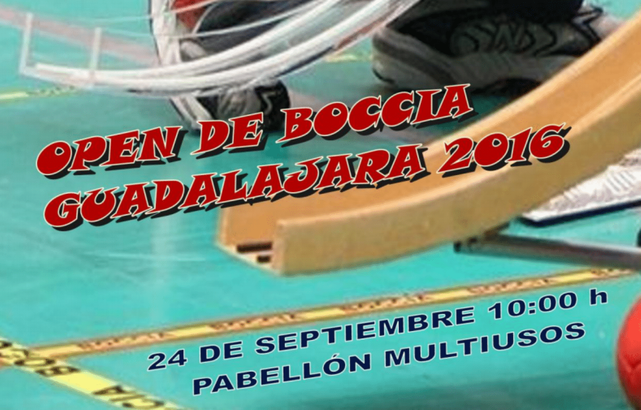 El Open de Boccia de Guadalajara abre de nuevo sus puertas
