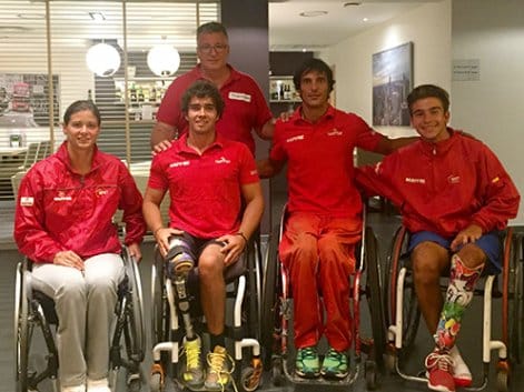 Cuatro tenistas españoles estarán en los Paralímpicos de Río 2016