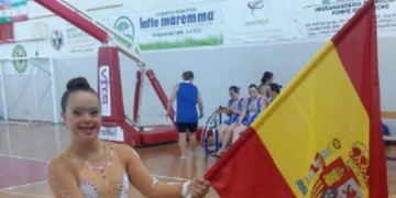 La Simone Biles alicantina que también arrasa en la gimnasia.