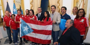 PUERTO RICO: Abandera el gobernador a la delegación de los Juegos Paralímpicos de Río 2016