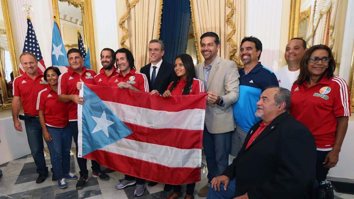 PUERTO RICO: Abandera el gobernador a la delegación de los Juegos Paralímpicos de Río 2016